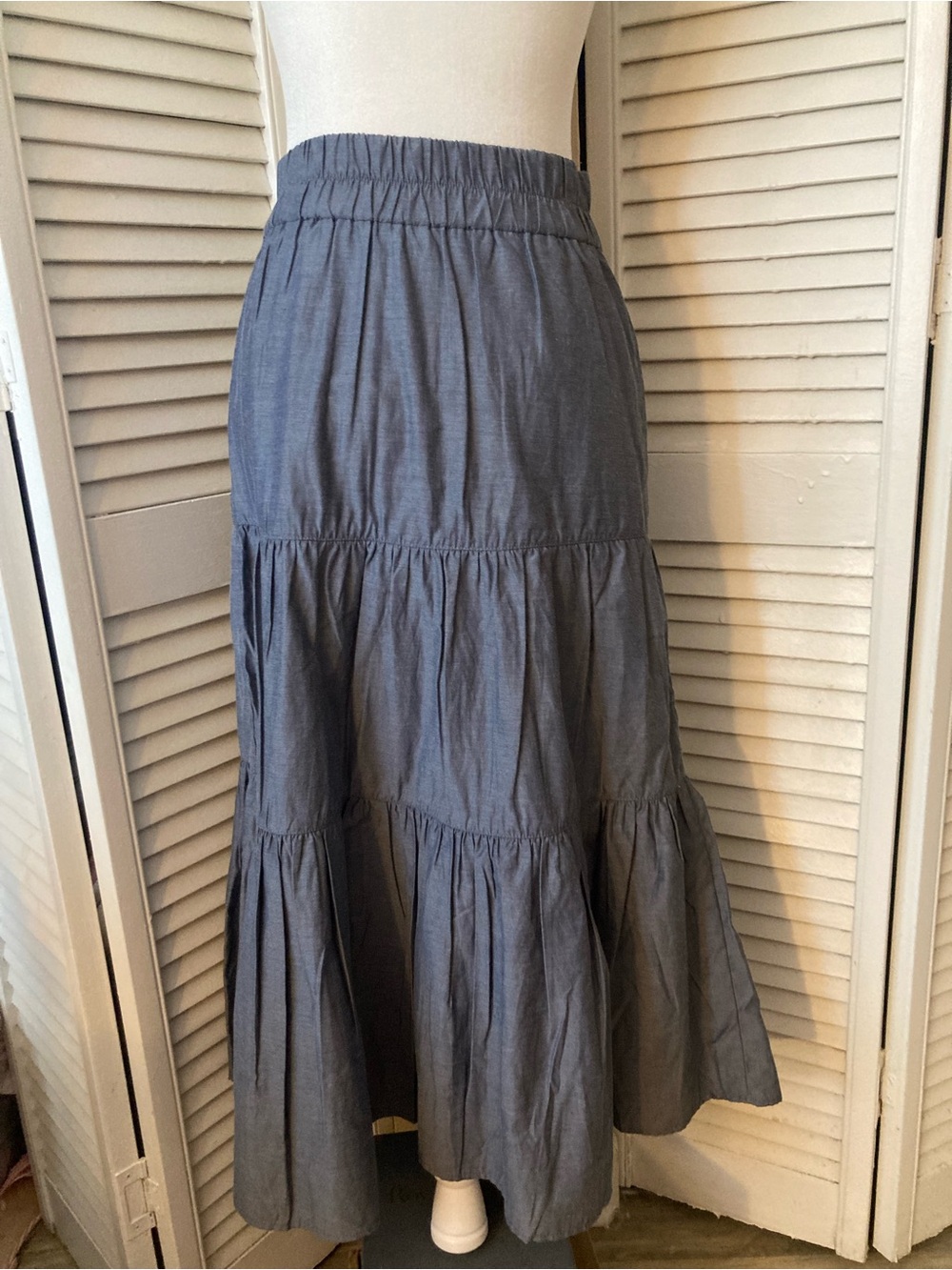 Brochu Walker Havana Skirt Blue XS - Picture 5 of 10